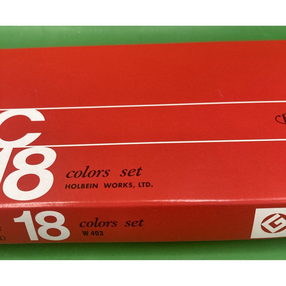 Holbein HWC Artists Watercolor Set Of 18 Colors 5ml 0.17 fl oz W403 - Picture 4 of 12